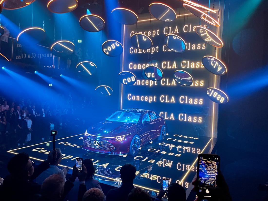 Anteprima all'IAA: Mercedes-Benz CLA Concept Class.