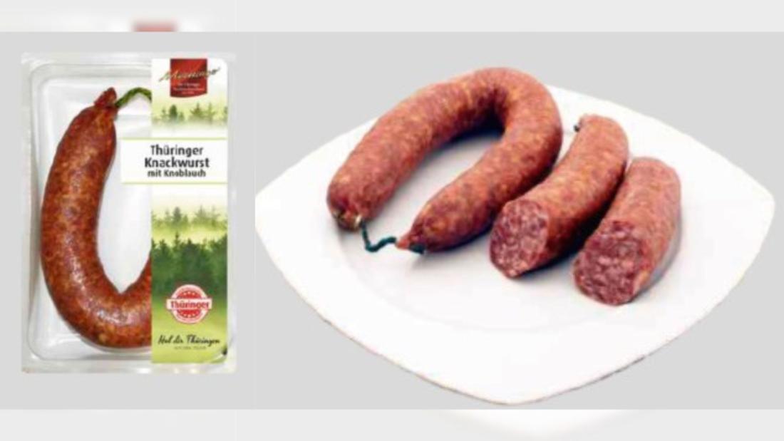 Salsicce croccanti all'aglio della Turingia di Meininger Wurstspezialitäten aus Thüringen GmbH