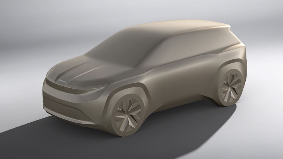 Skoda non ha ancora alcun piano ed è stata mostrata solo questa foto