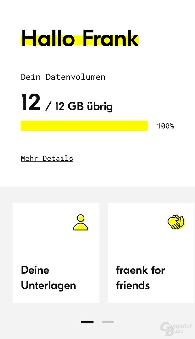Più volume di dati in fraenk anche per i clienti esistenti