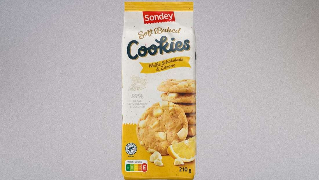 Biscotti Morbidi Sundae Al Cioccolato Bianco E Limone, 210 g.