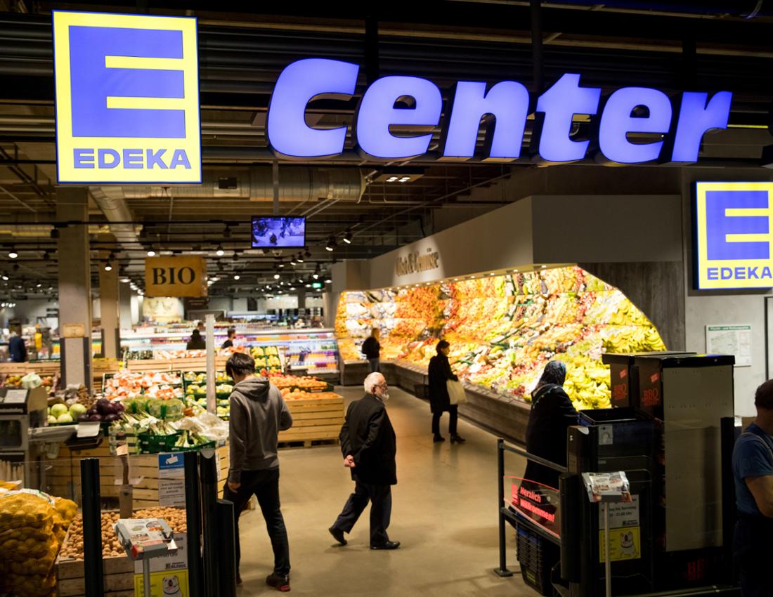 Edeka è al secondo posto nella classifica dei migliori supermercati.