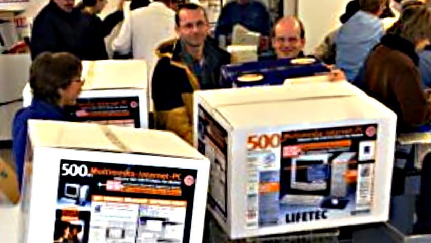 1995 kam der „Aldi PC“ in die Läden