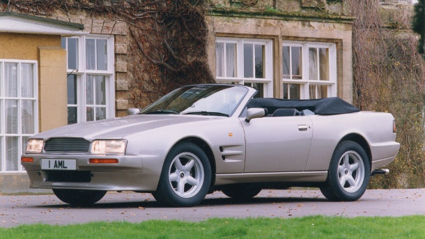 Quando fu costruita l'Aston Martin Virage Volante, l'azienda era di proprietà di Ford (Fonte: Aston Martin / dpa-tmn)