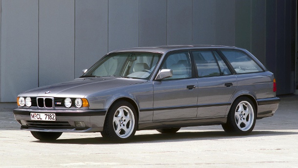 Station wagon: la BMW M5 Touring è arrivata sul mercato nel 1988. (Fonte: dpa / tmn / Archivio BMW Group)