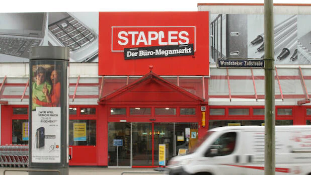Prima del fallimento: Staples è stato per anni il più grande rivenditore tedesco di articoli di cancelleria.