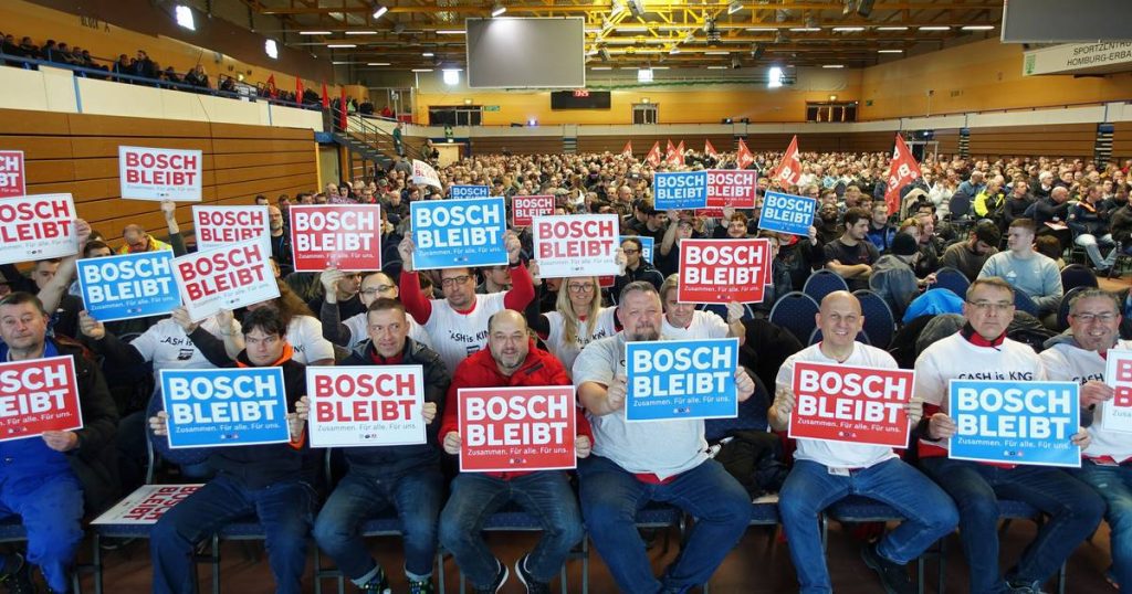 Bosch Homburg - Il consiglio di fabbrica teme la fine della fabbrica: "Il futuro sta crollando"