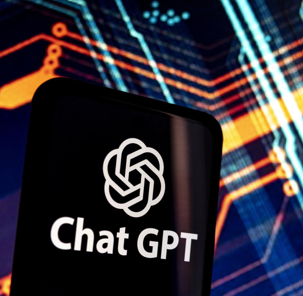Illustrazione dell'immagine di ChatGPT OpenAI con logo