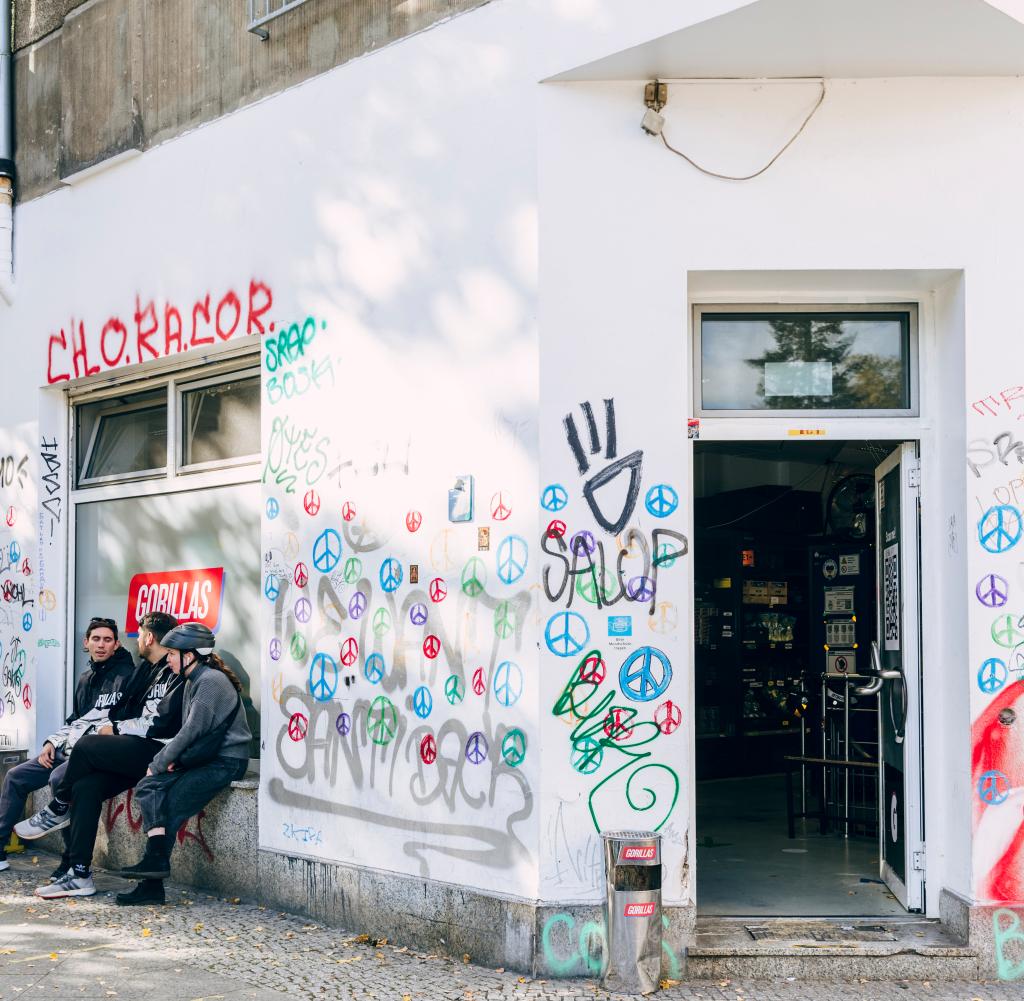 Non è una bella vista The Dark Store nel quartiere berlinese di Prenzlauer Berg