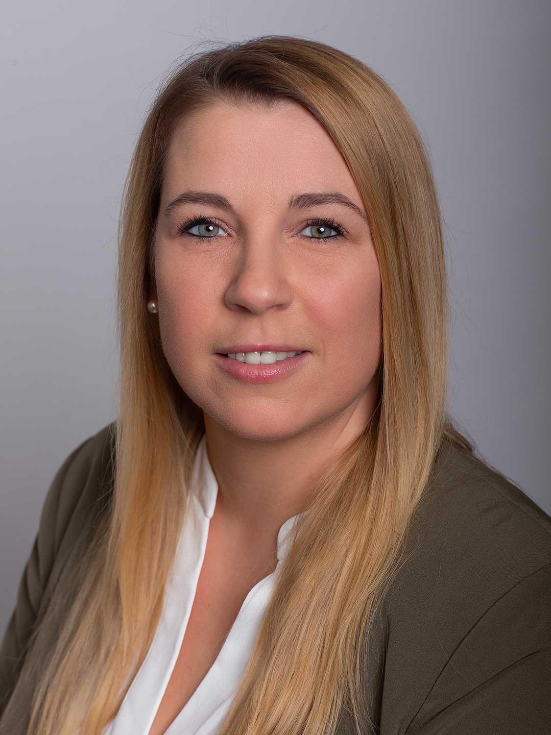 Nicole Meurer, consulente clienti aziendali presso Bürgschaftsbank NRW. 
