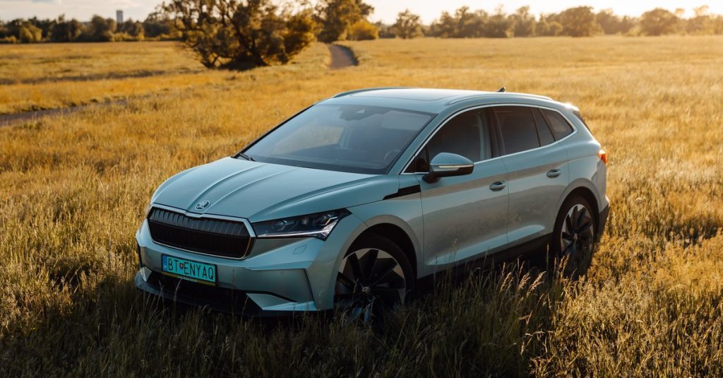 Auto elettrica Skoda Enyaq a 196 euro al mese