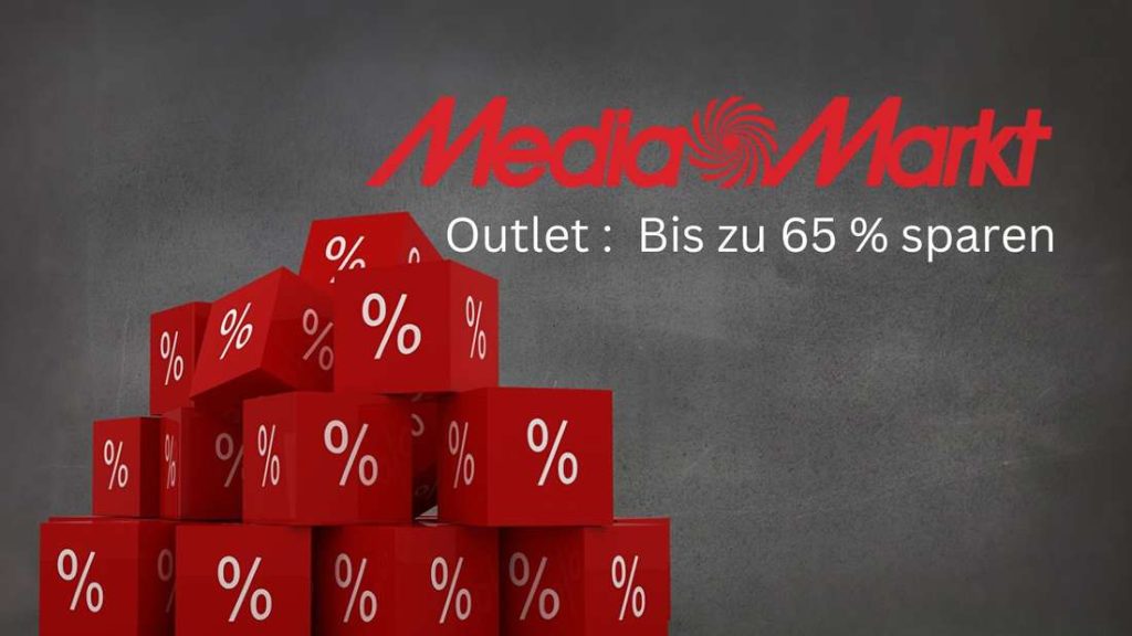 Risparmia fino al 65% sui prodotti di marca presso l'outlet MediaMarkt