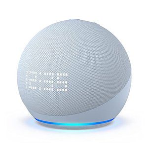 Echo Dot with Clock (5a generazione, 2022): altoparlante Smart WiFi e Bluetooth con orologio e Alexa