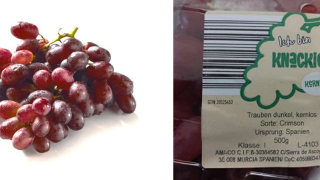Richiamo dell’uva Lidl: il produttore ritira il frutto dalla circolazione