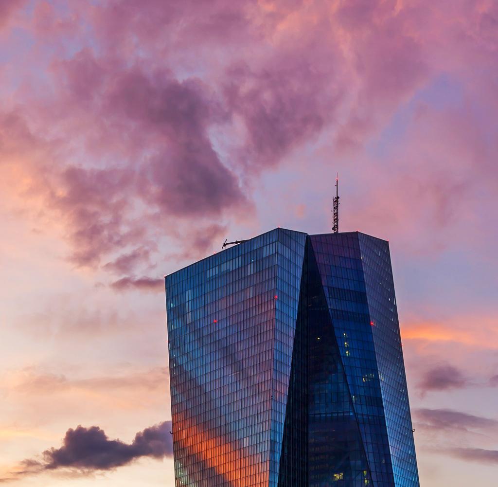 La sede della Banca Centrale Europea a Francoforte sul Meno