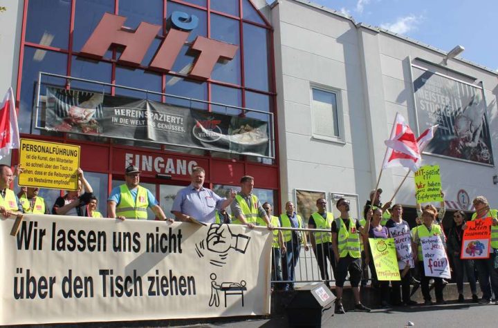 Personale HIT ad Han.  Munden protesta contro la segregazione