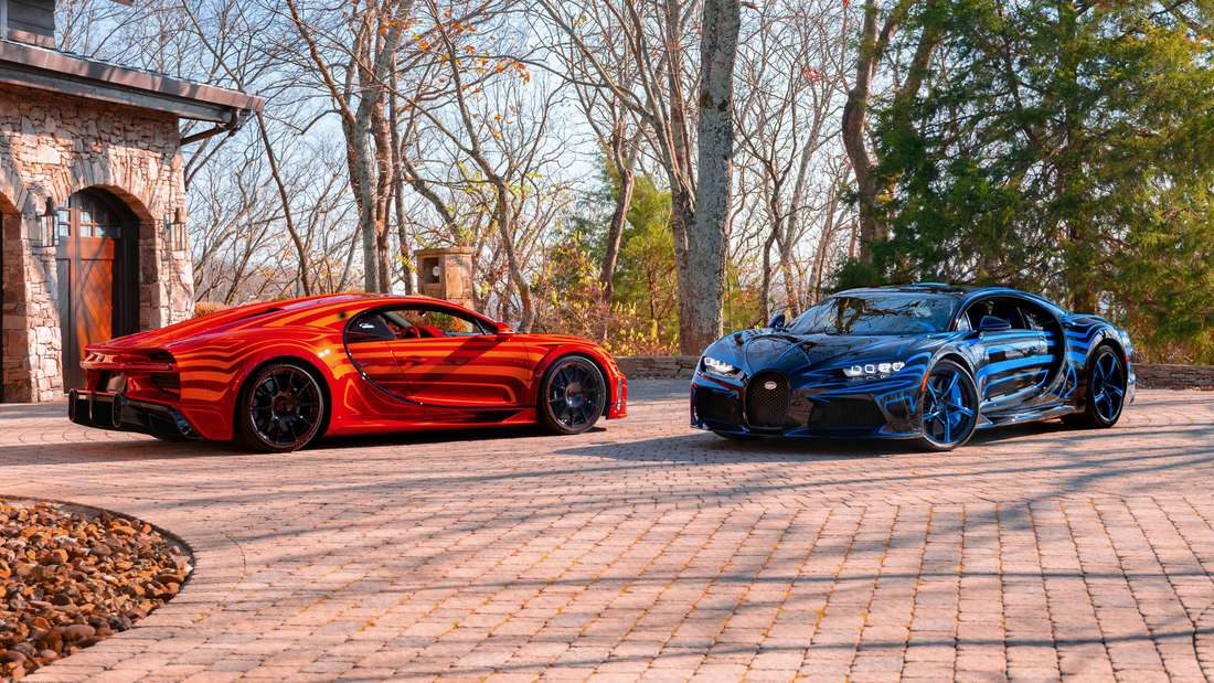 Due Bugatti Chiron Super Sports