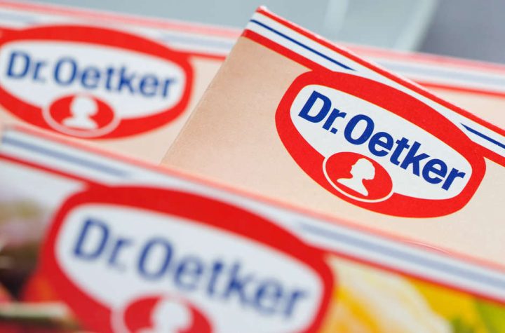 Il gigante del supermercato prende ogni d.  Prodotti Oetker della collezione